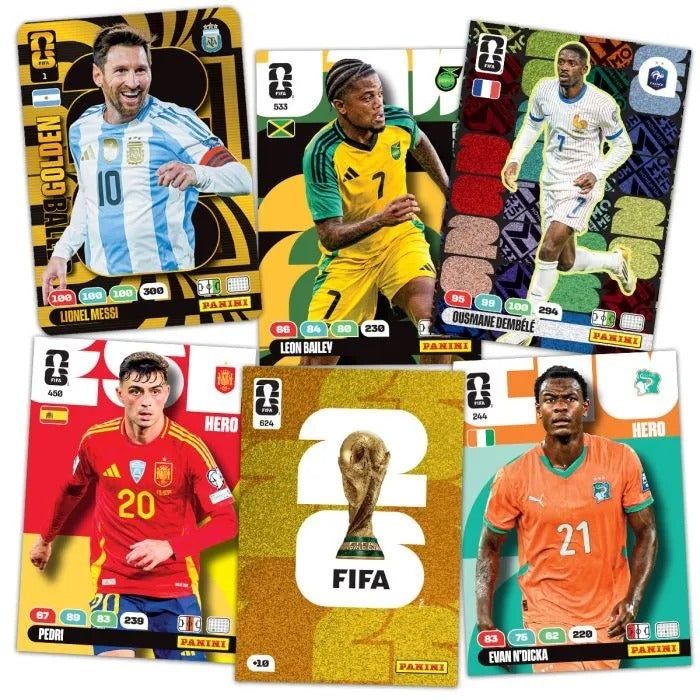 Mundial 2026 Cartas Panini Fifa World Cup 2026 ADRENALYN XL