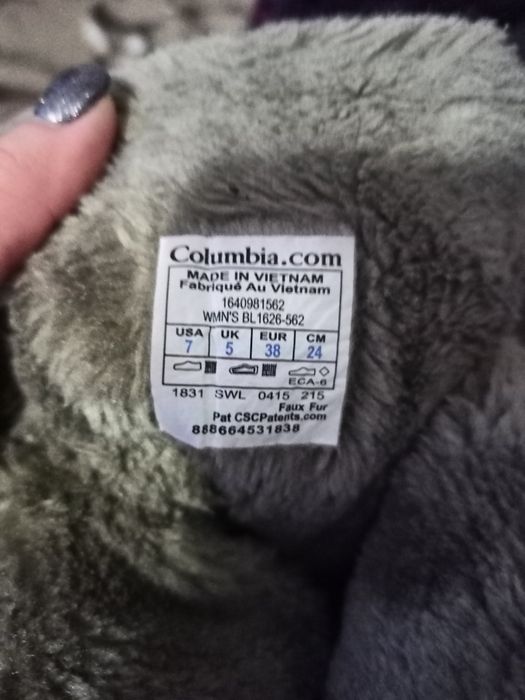 Сапоги Columbia в идеальном состоянии