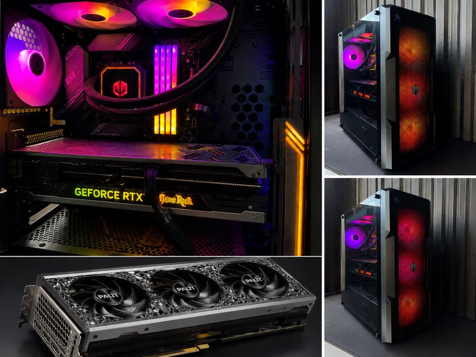 Komputer Gamingowy RTX 4090 GameRock Midnight Kaleidoscope | i9-13900KF | 64GB DDR5 | 3TB SSD