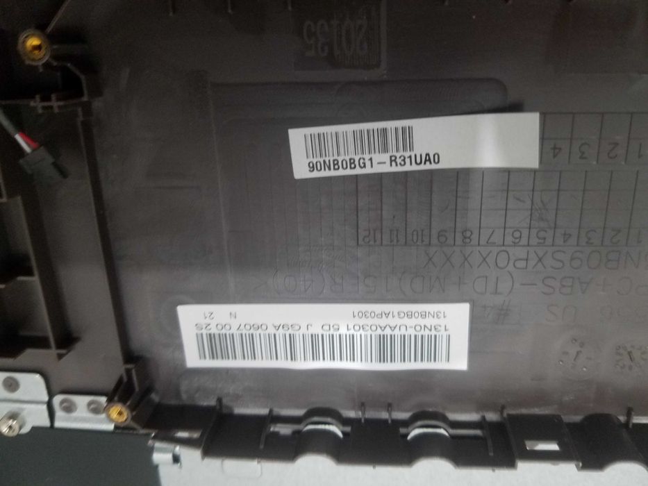 Корпус клавіатура топкейс кришка ASUS X556U F556U A556U K556U НОВА ORG