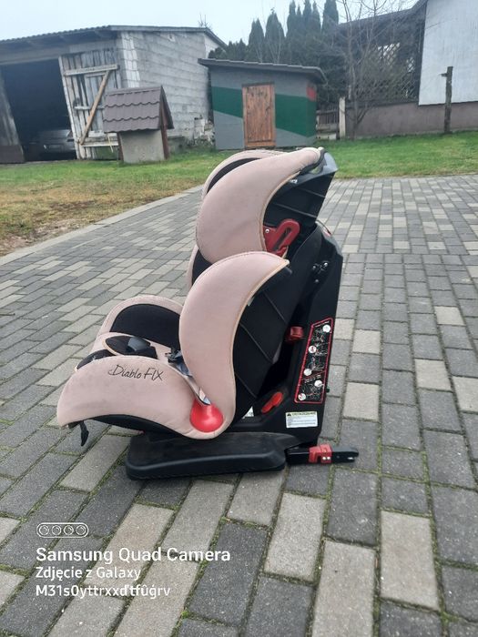 Fotelik samochodowy   isofix