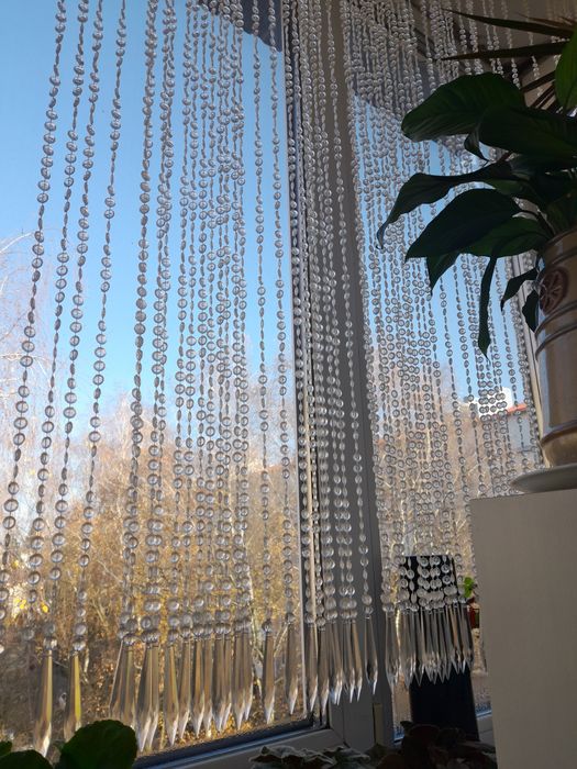 Продам штори кришталь