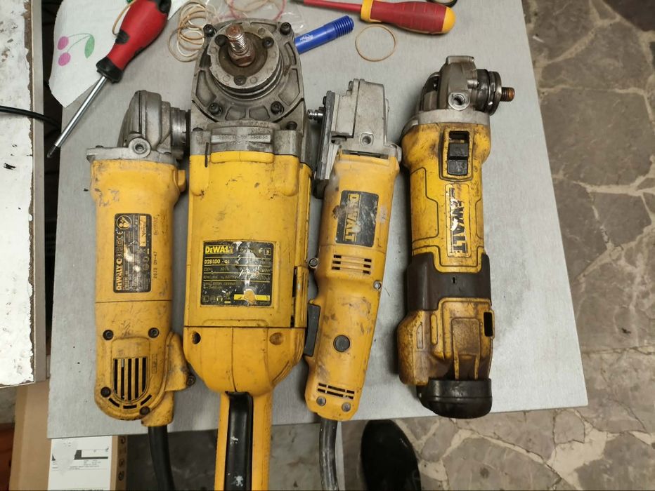 Tytuł szlifierki kątowe DeWalt dwe4257, d28400, d28132