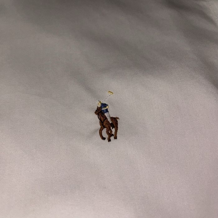 Сорочка Polo Ralph Lauren білa бавовняна M розмір оригінал