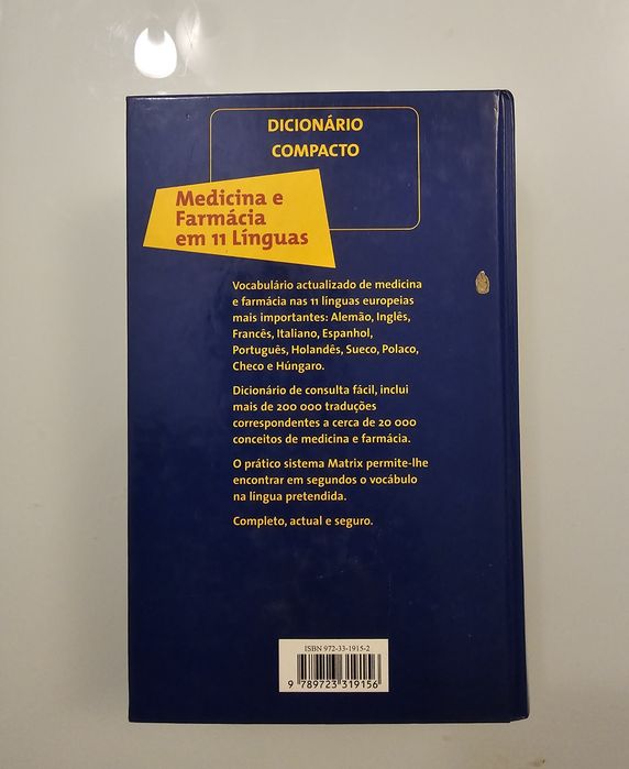 Medicina e Farmácia em 11 línguas