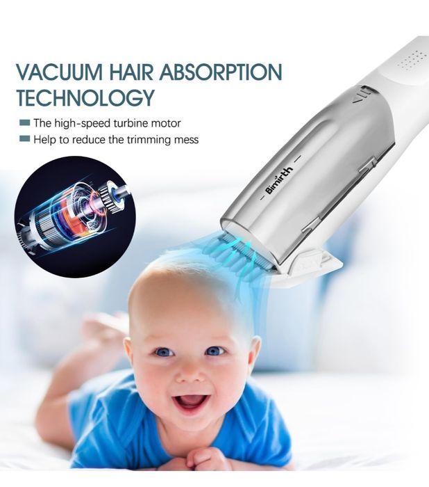 Bimirth Maszynka do strzyżenia włosów dla niemowląt dzieci