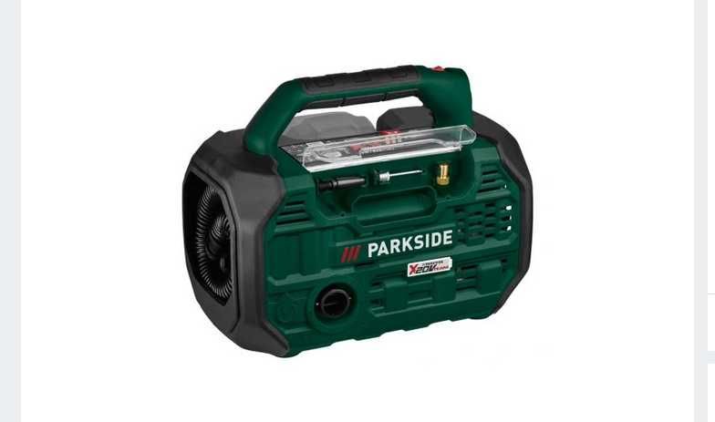 Kompresor elektryczny akumulatorowy pompka PARKSIDE
