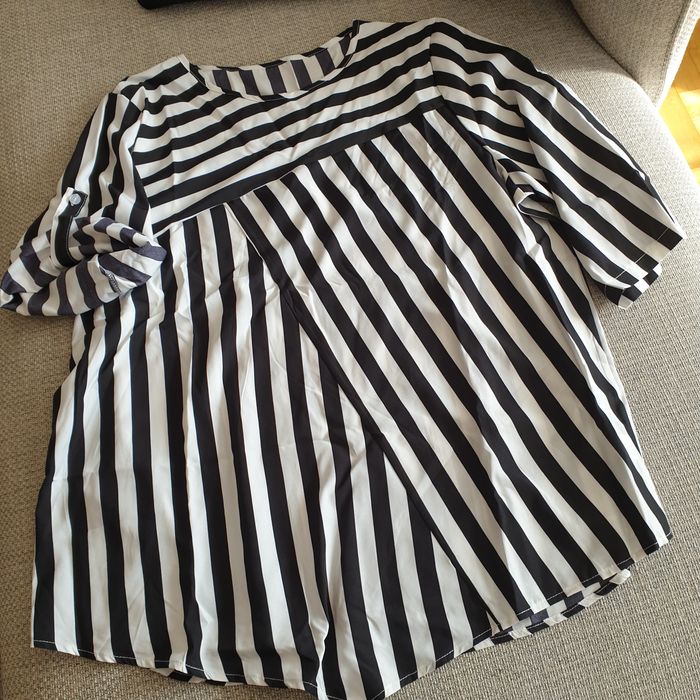 Bluzka Tunika w paski