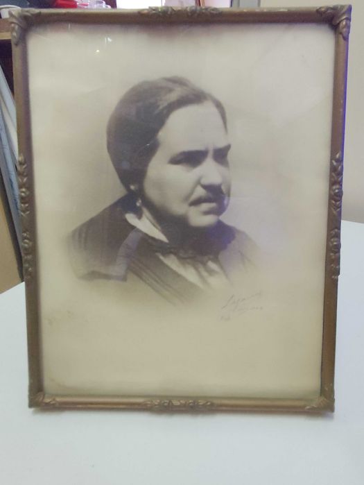 Retrato Fografado por Joseph e Mauricius Lazarus de 1900/10 assinado
