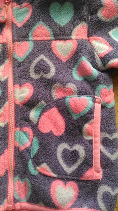 Softshell z futerkiem w serduszka cool club r. 68