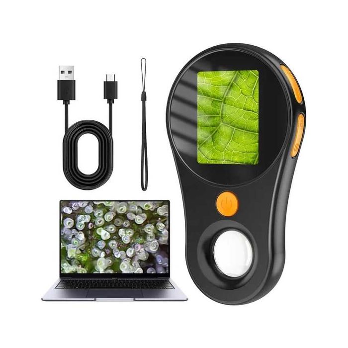 Microscópio Lupa Digital Portátil para Cabelo ou Pele