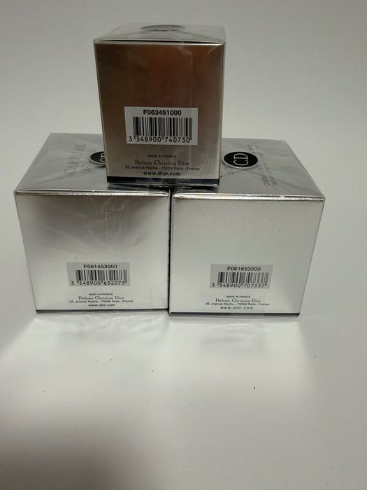 Zestaw kremów Dior perfumy gratis