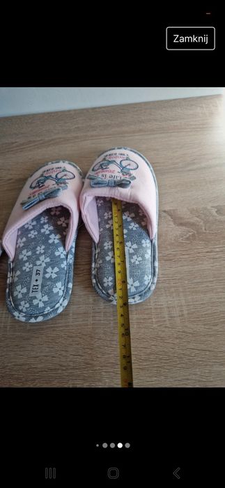 Kapcie damskie rozmiar 37 wygodne stylowe wesołe przytulne