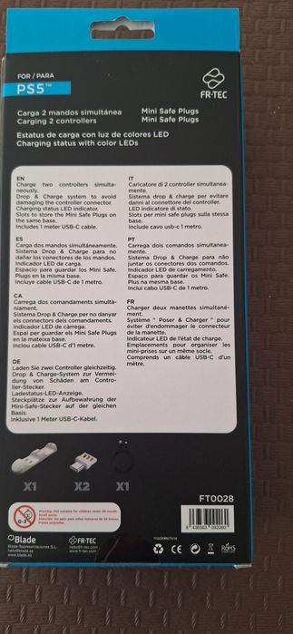 Carregador comandos PS5