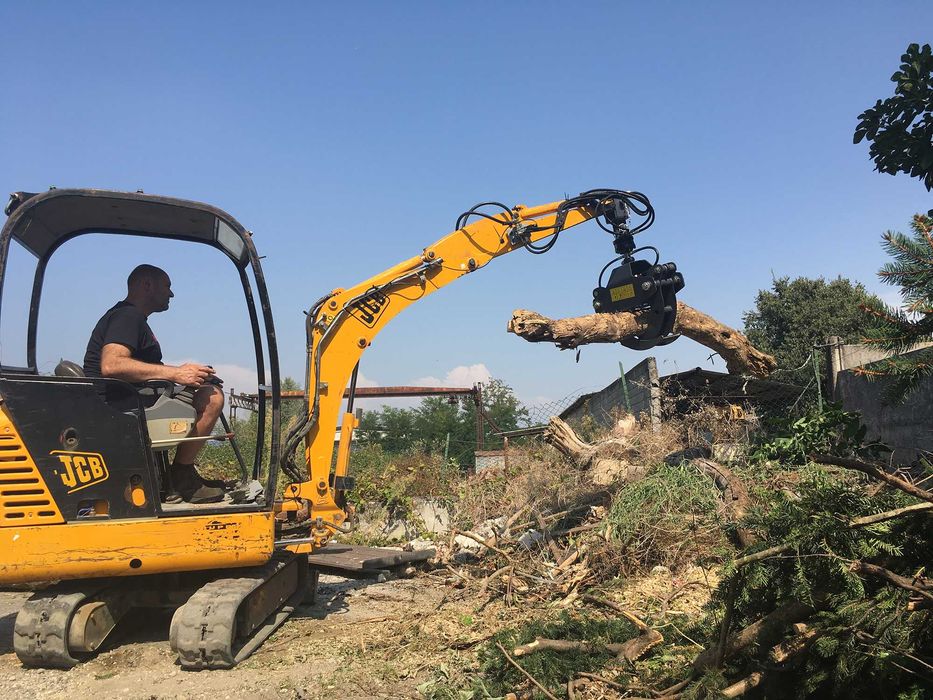 Garra Florestal 400kg + Rotor 360° DELEKS DK10R- IVA E ENVIO INCLUÍDOS