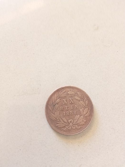 Moeda antiga (ano 1883)
