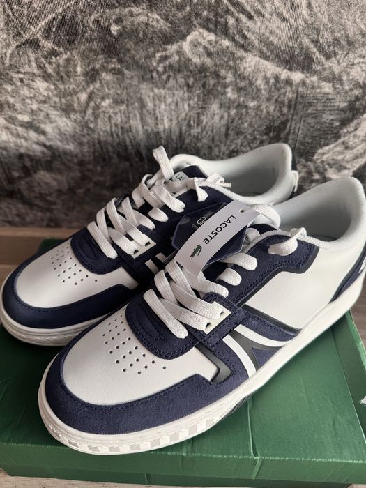 Skórzane sneakersy Lacoste 42,5