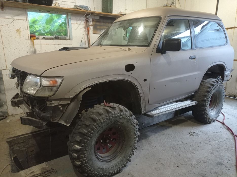 Patrol  pajero покраска 400$- 4x4 раптор , матова cobra