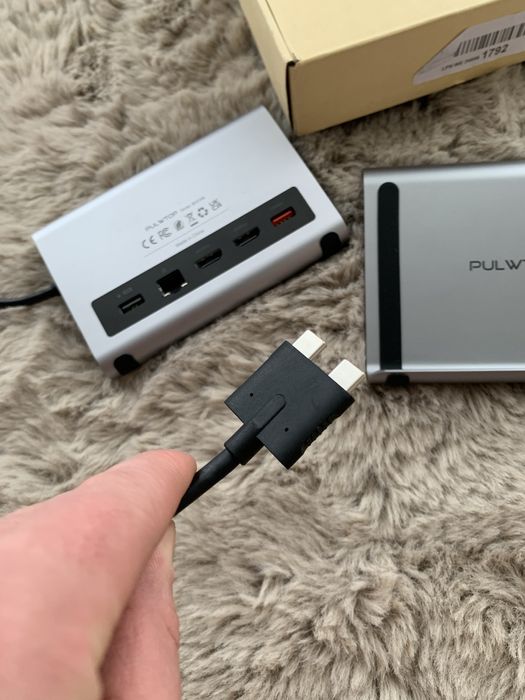 Док-станція PulwTop BD239B для MacBook Air/Pro