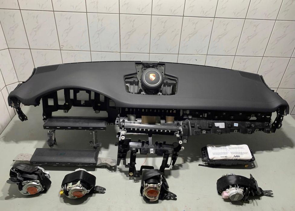 Kit de airbags, cintos de segurança e tablier para Porsche Cayenne II
