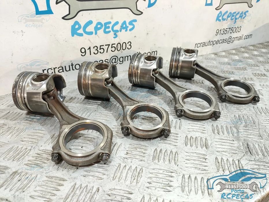 4 Pistões Audi - Motor CDU 3.0d V6 24v - 059AE - Pistão Piston - A5 |