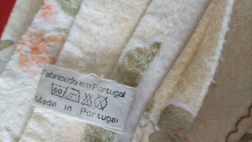 Lençóis em flanela.