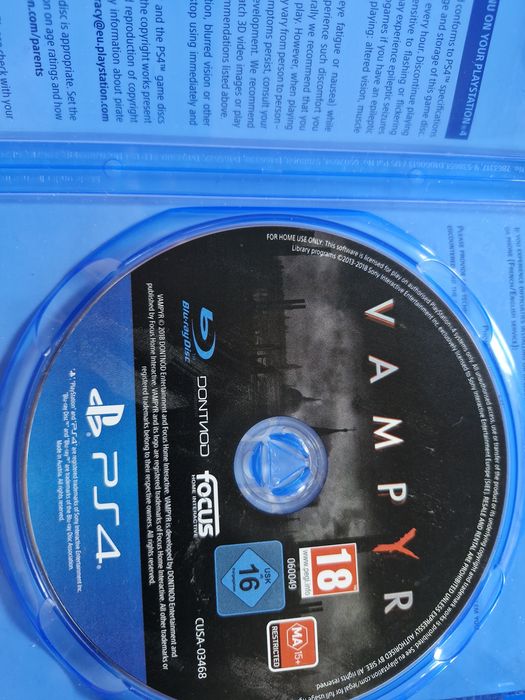 Vampyr gra na PS4