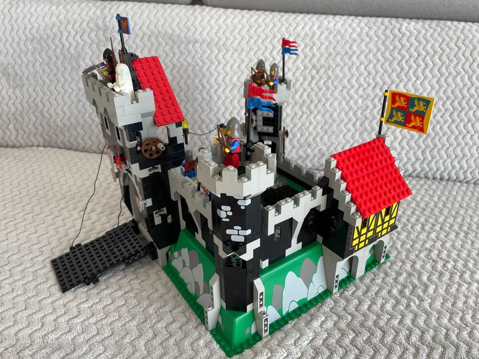 Lego 6086 Black Knight's Castle = kompletny 100% + dostawa za DARMO