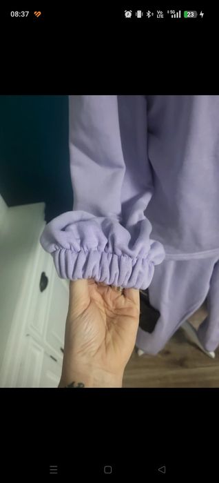 Liliowy dres Paparazzi Fashion