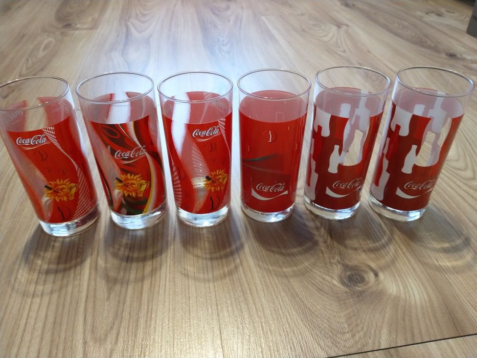 Coca-Cola szklanki 6 sztuk w pudełku