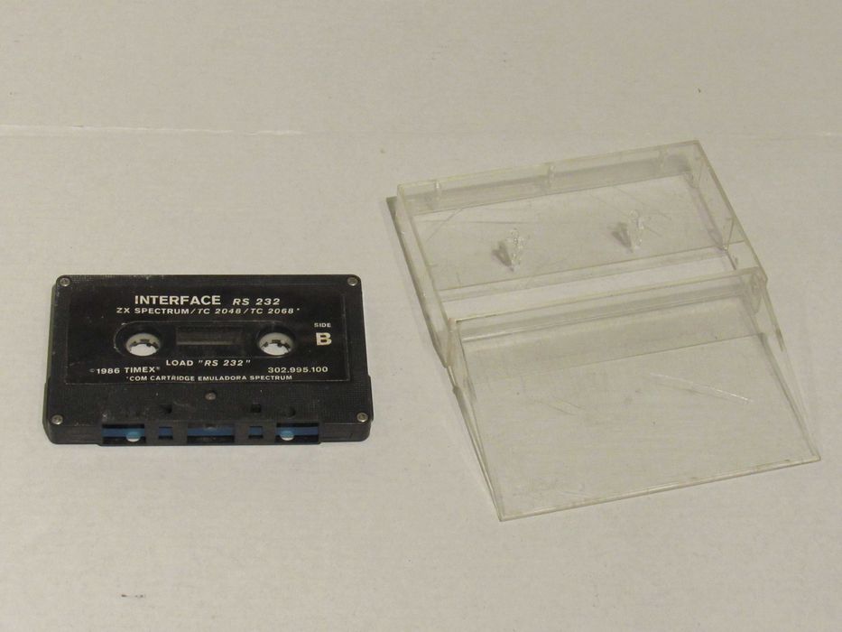 Cassete Interface RS232 Sinclair Zx Spectrum Timex 2048