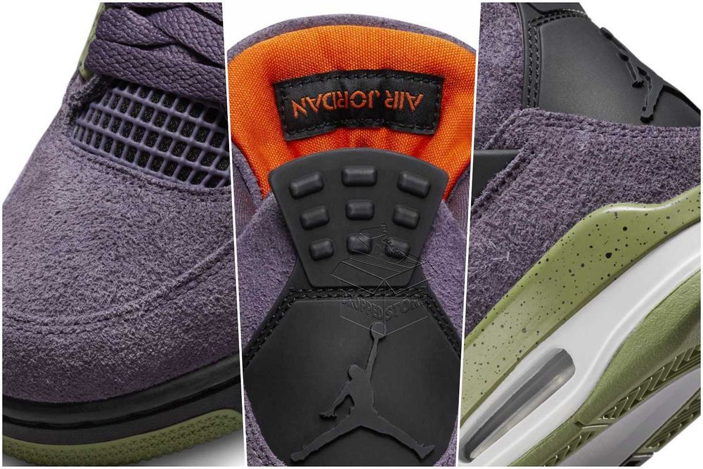 Nike AIR JORDAN 4 Canyon Purple – Buty | AQ9129–500