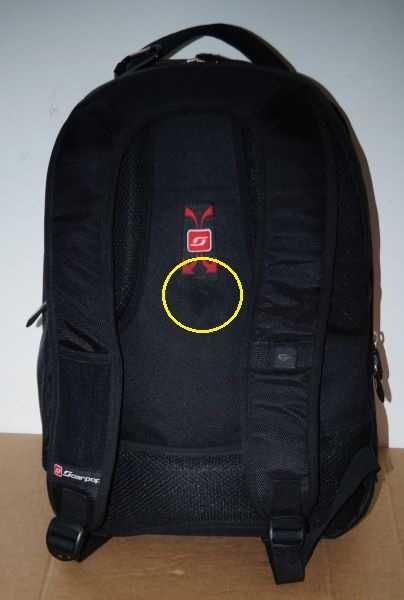 Soarpop Plecak na laptop ANTY ZŁODZIEJ 15,6" MIEJSKI sportowy czarny