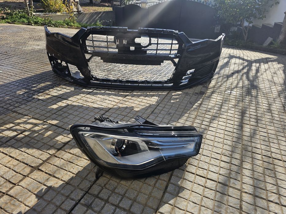 Farol original direito xenon Audi A6