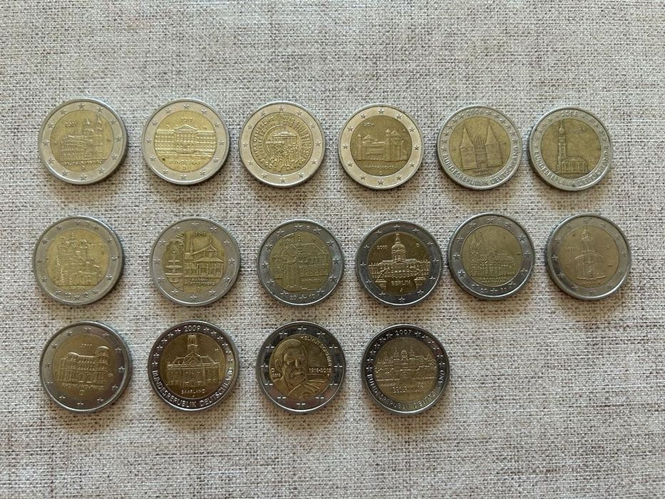 Moedas comemorativas de 2€