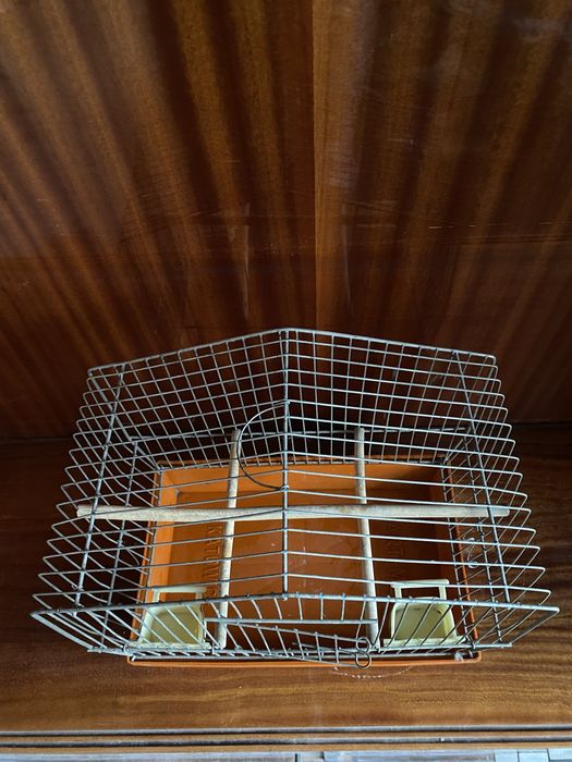 Klatka dla papugi kanarka PRL