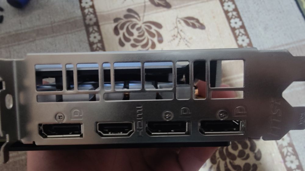 Продам відеокарту MSI GTX 1660 ti 6 gb (Відправлена)