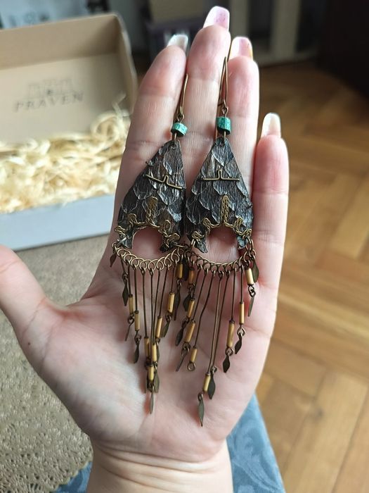 Kolczyki Hand made