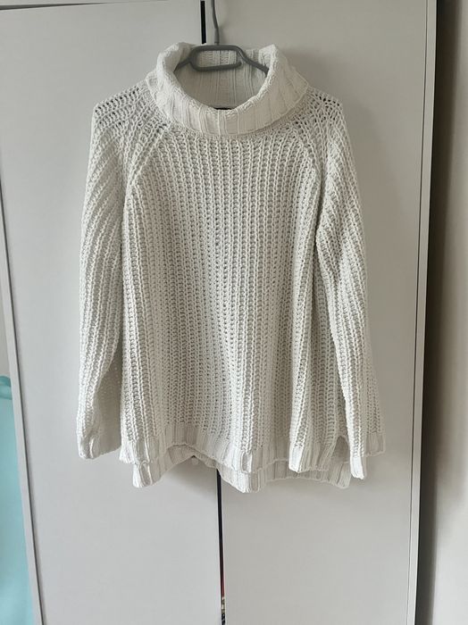 Golf kremowy xl luźny miekki