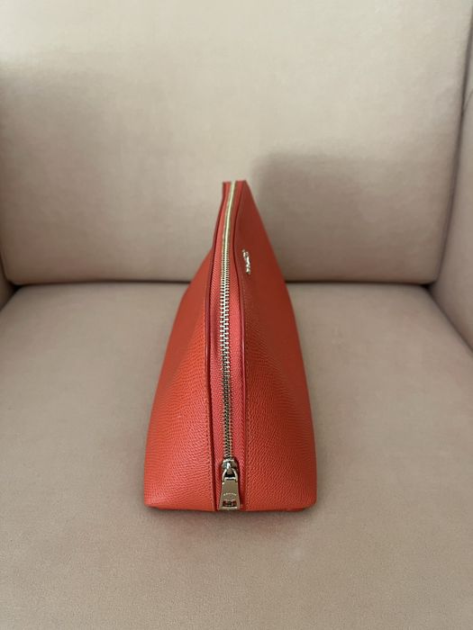 Bolsa de pele Coach laranja