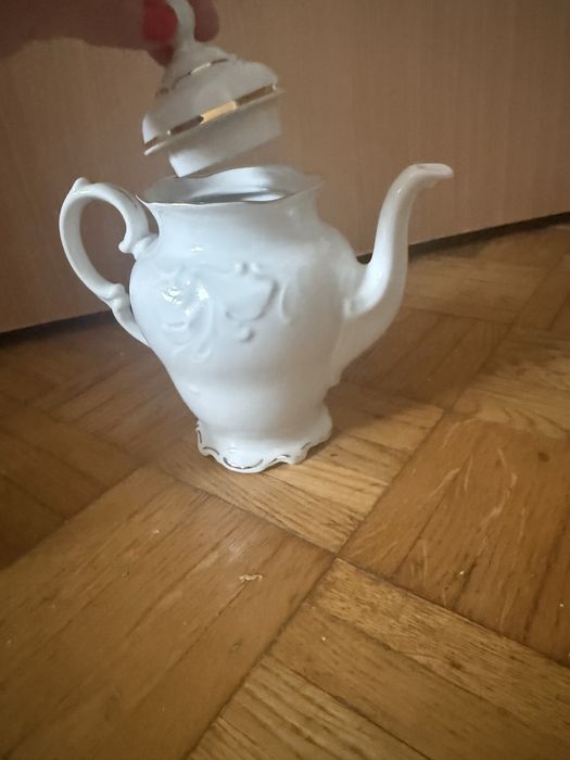 Dzbanek/imbryk do herbaty porcelana Walbrzych Fryderyka idealny stan