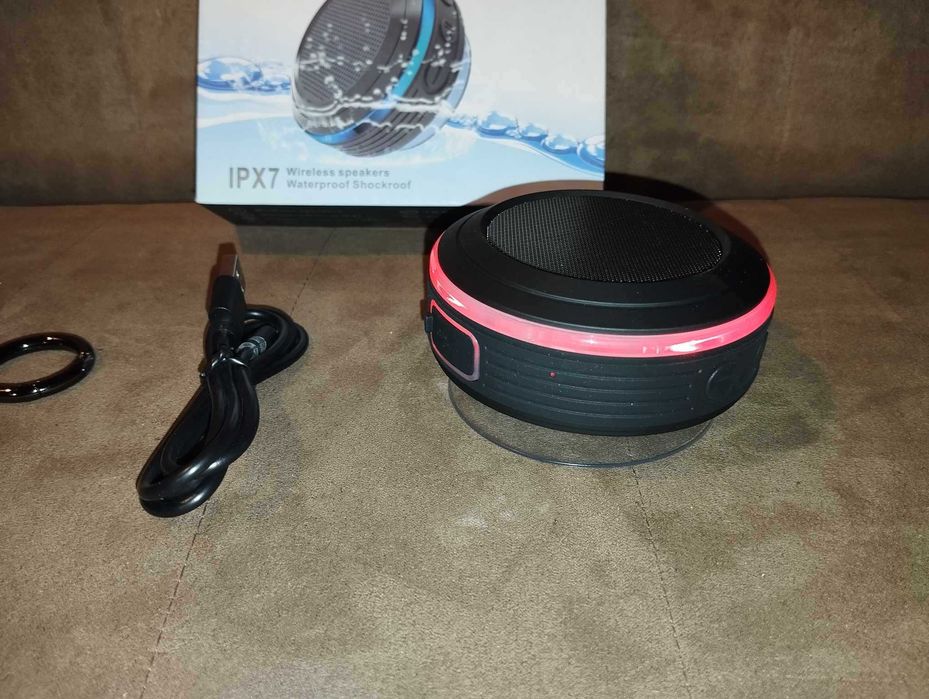 Głośnik Bezprzewodowy Bluetooth Wodoodporny T9 Czarny