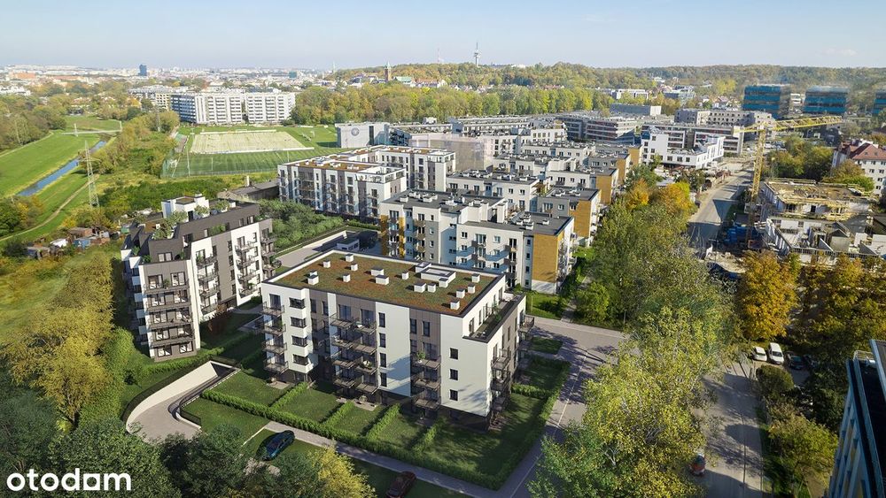 1-pokojowe mieszkanie 38m2 + ogródek Bez Prowizji