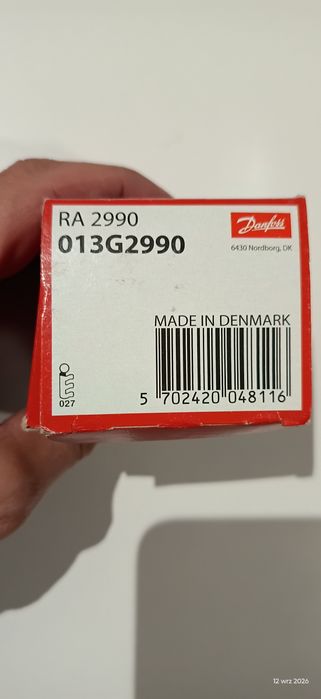 Głowica termostatyczną gazowa Danfoss
