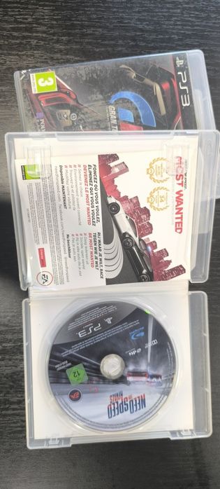Conjunto de 3 jogos PlayStation 3+5 cds danificados