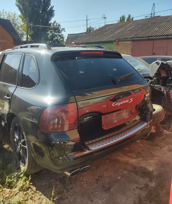 Бампер задній Porsche Cayenne  955, об'єм двигуна 4,5 бензин