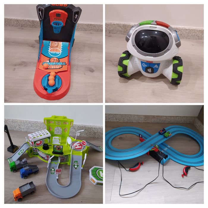 Lote de vários brinquedos de criança