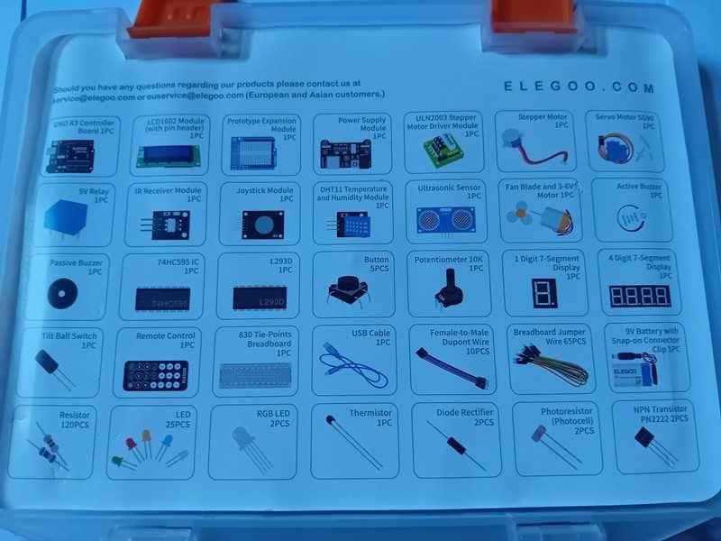 UNO R3 Super Starter Kit Elegoo