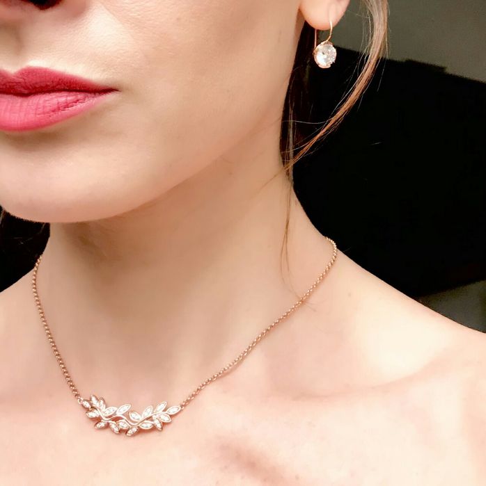 Сережки, кульчики, позолота-срібло, цирконій. Thomas Sabo, Sif Jakobs