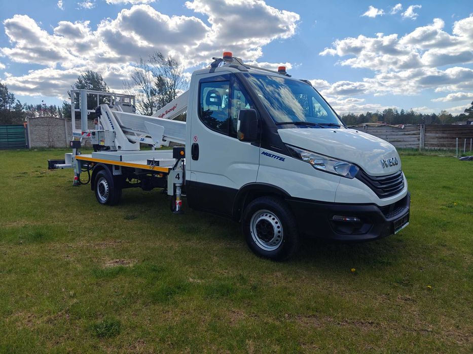 Zwyżka Podnośnik Koszowy Iveco Daily VI 2.3 Multitel HX200 20 Metrów UDT